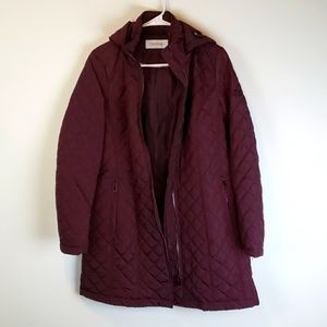 Women's Calvin Klein Hooded Jacket Size S